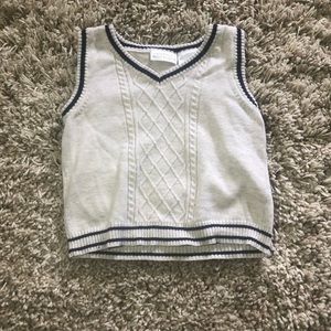 Baby boy sweater vest
